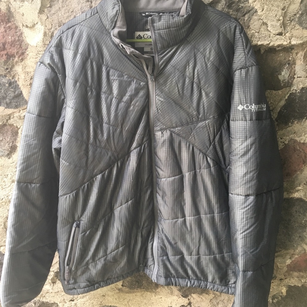 Columbia titanium men’s XXL interchangeable jacket
